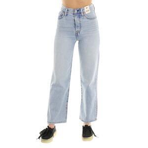 JEANS RIBCAGE AZZURRO